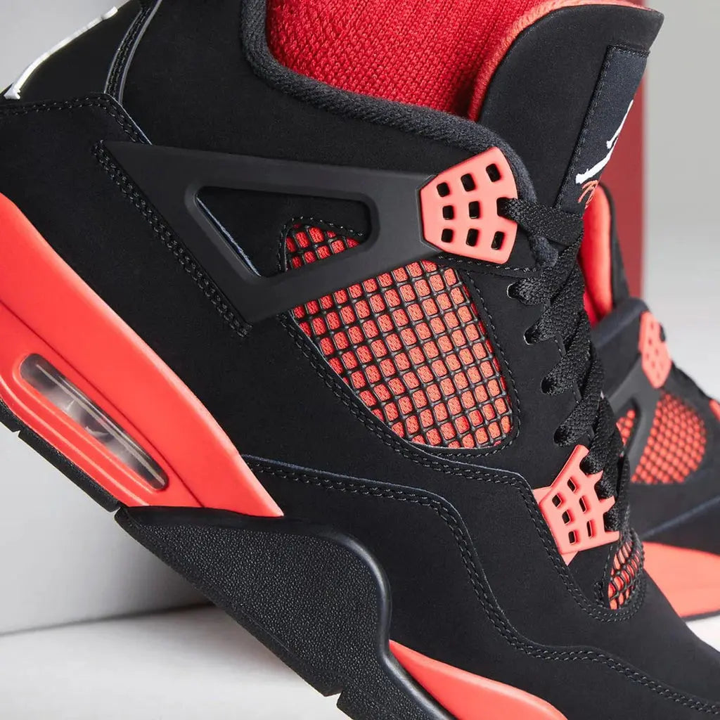 Jordan 4 Retro "Red Thunder" НАЛИЧНИ- 1 Ден Доставка