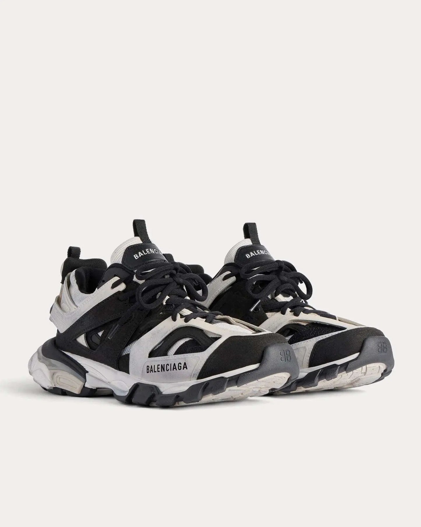 Balenciaga Track Suade 'Gray/Black/White'
