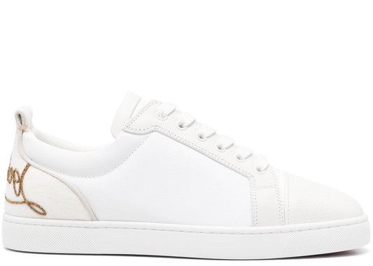 Louboutin Fun Louis Junior White/Gold