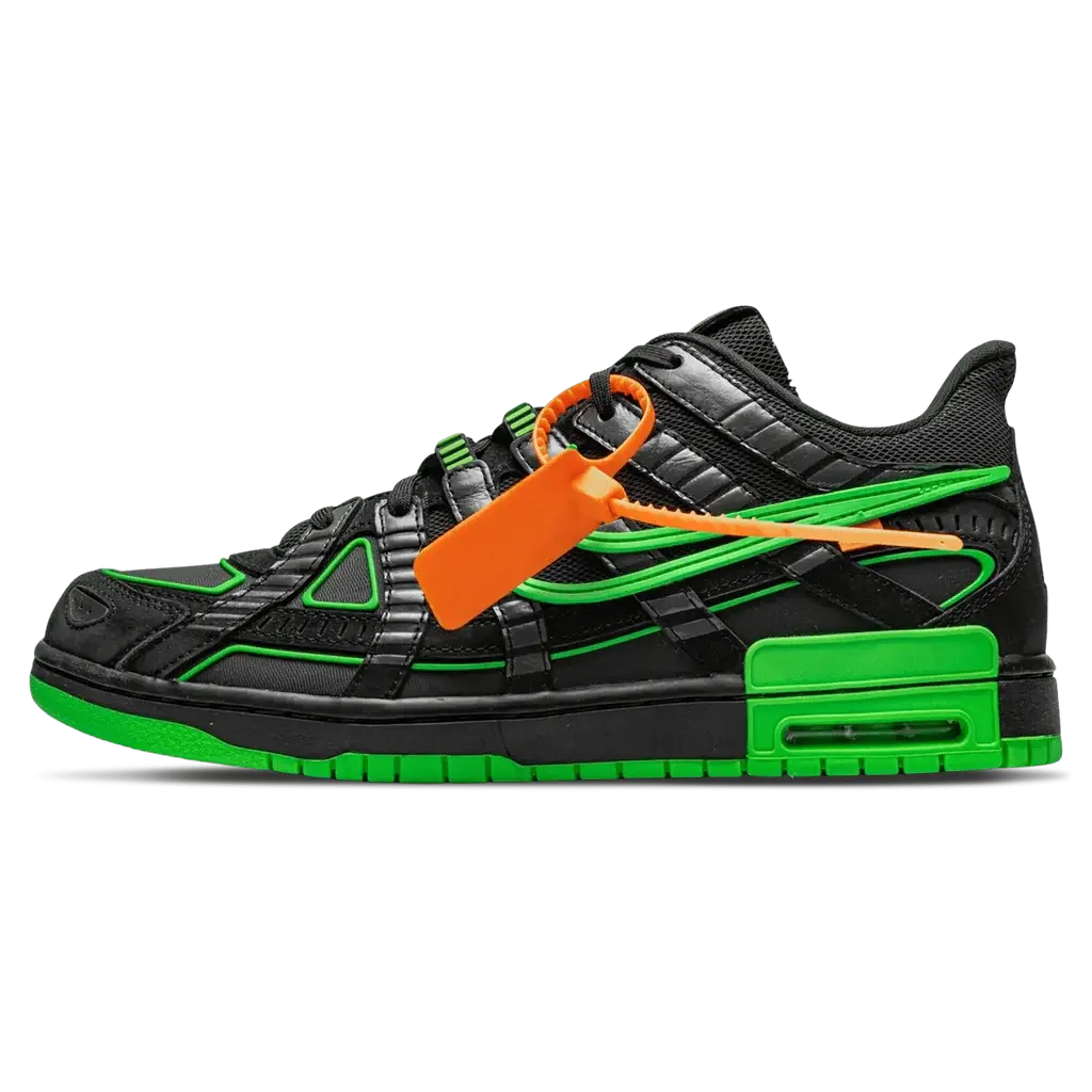 Off-White x Nike Air Rubber Dunk 'Green Strike'