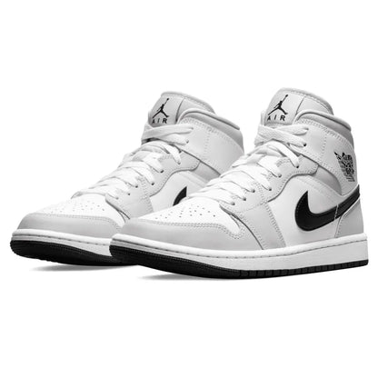 Air Jordan 1 Mid Wmns 'Light Smoke Grey' НАЛИЧНИ- 1 Ден Доставка