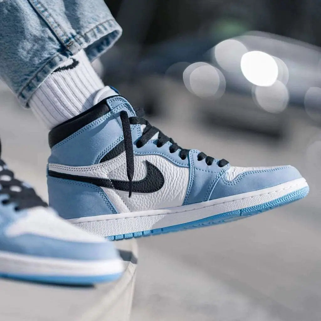 Air Jordan 1 Retro High OG 'University Blue' НАЛИЧНИ- 1 Ден Доставка