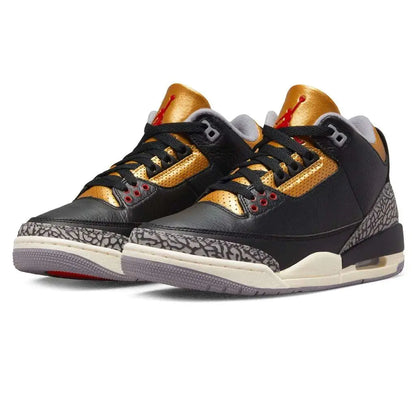 Air Jordan 3 Wmns Retro 'Black Gold'