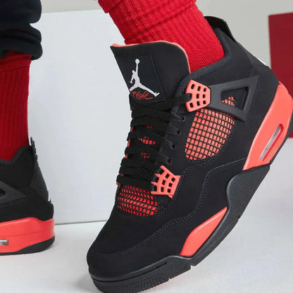 Jordan 4 Retro "Red Thunder" НАЛИЧНИ- 1 Ден Доставка