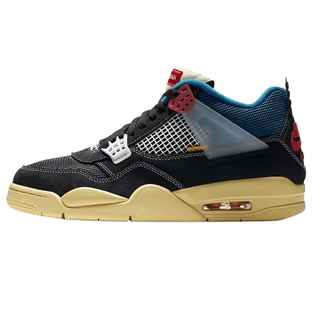 Jordan 4 Retro "Union 0ff Noir"