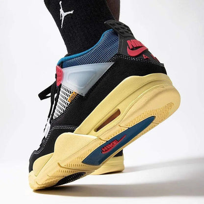 Jordan 4 Retro "Union 0ff Noir"