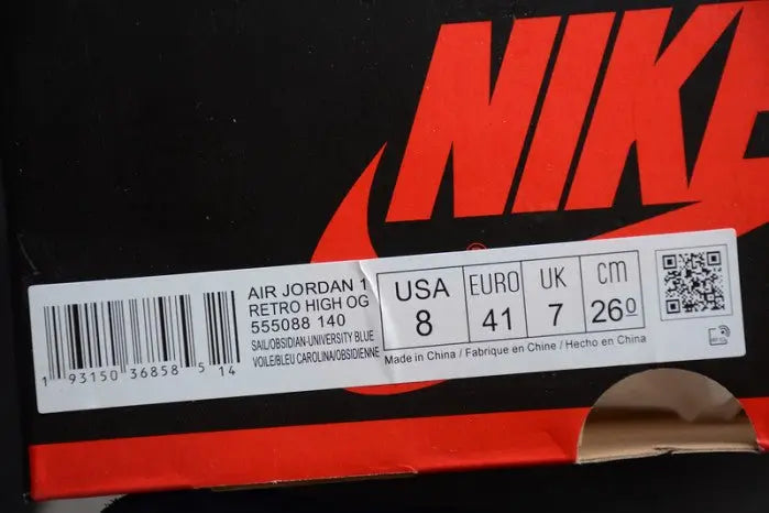 Jordan 1 High "Obsidian University Blue"