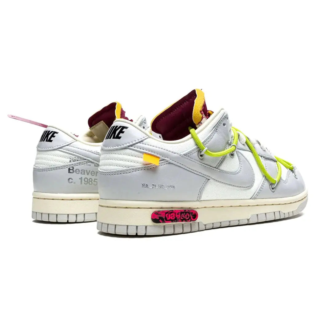 Off-White x Nike Dunk Low 'Lot 08 of 50'