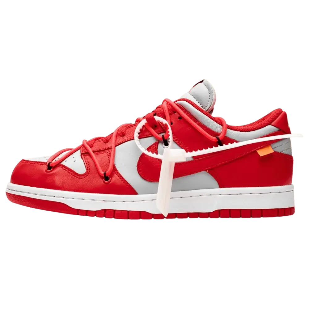 OFF-WHITE x Nike Dunk Low 'University Red'