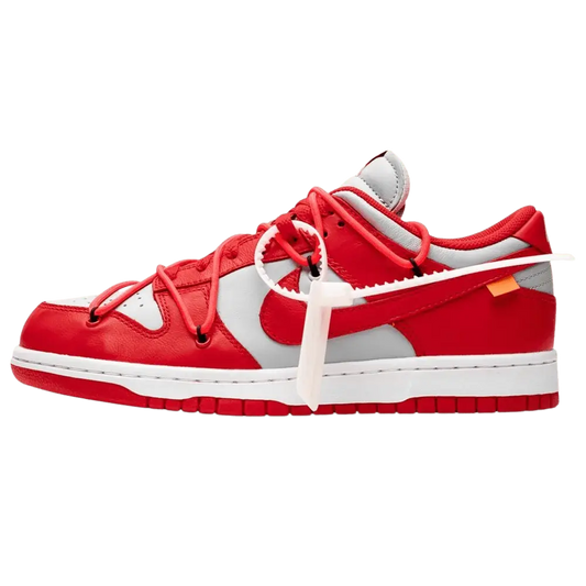 OFF-WHITE x Nike Dunk Low 'University Red'