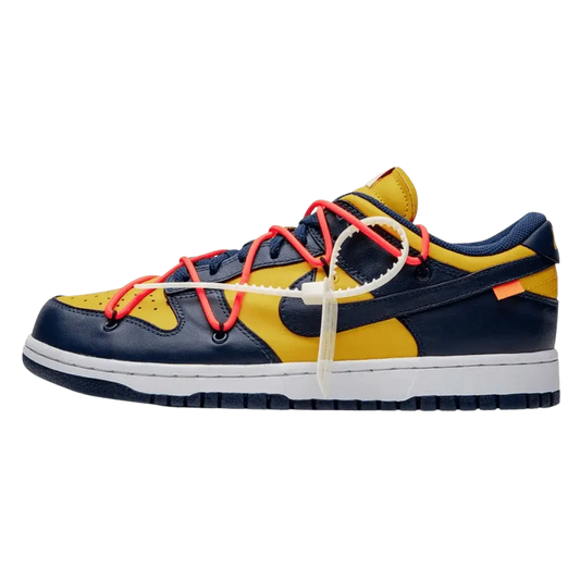 OFF-WHITE x Nike Dunk Low 'University Gold'